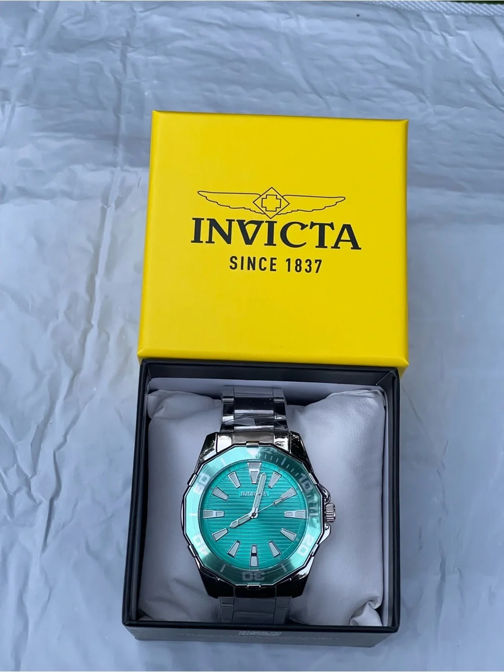 Invicta Diver Meridian Men's Watch - 46mm, Steel Tail Dial  (69239) new